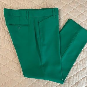 Size 4  Green GAP slim cropped trouser pant